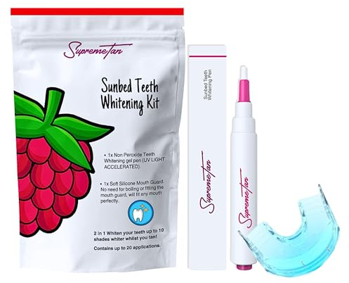SupremeTan Sunbed Teeth Whitening Kit