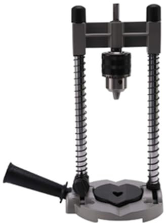 Tragbarer Bohrständer mit Bohrfutter, verstellbar 45, 60, 75, 90 °, leicht zu tragen und hohe Effizienz, Multi-Winkel-Bohrführungsaufsatz, geeignet für Holzbearbeitungsbohrungen, runde