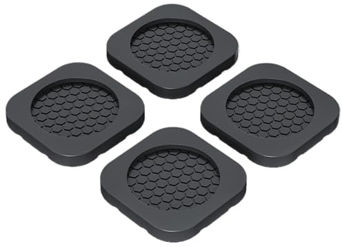 Washer Stoppers Pad - Washer Vibration Foot Pads | Shock Absorption Washer Foot Pads | Anti-Vibe Pads | Rubber Shock Absorber Matt | Washer Vibration Pads For Washing Machine, Stops Washer Dryer