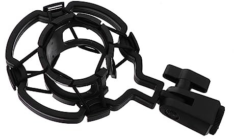 MUELODSIC Soporte Para Micrófono Clip De Suspensión Diseño Antivibración Compatible Condensador