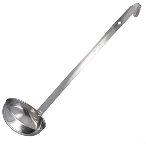 Louche en acier inoxydable avec manche étendu pour soupe et sauce 150 ml