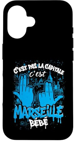 C'est Pas La Capitale C'est Marseille Bébé Coque pour iPhone 16
