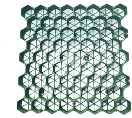 Caillebotis en Gravier for trottoirs, Dalles de Pavage en Plastique et grilles d'allée, for allées, pentes, Jardins, aménagements paysagers, parkings(5cm-12 Pieces)