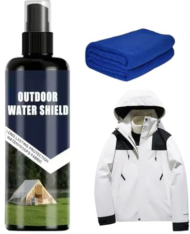 Générique Spray Impermeabilizzante per Tende - 100 ML Protezione Di Rivestimento - Spray Impermeabilizzante per Campeggio | per Scarpa Giacca Tessuto Stivale Basket Imbottitura Mobili