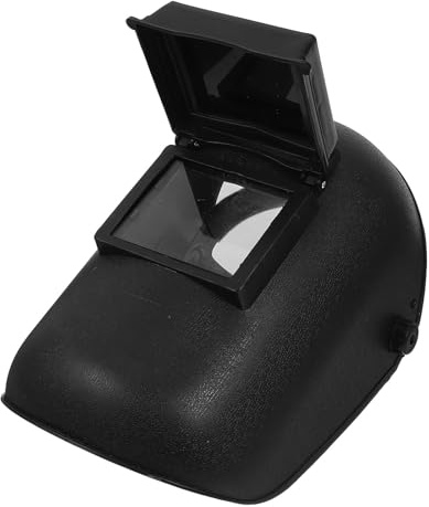 MALUGOGO Maschera di Protezione per Saldatura Ampio Campo Visivo Casco da Saldatura Leggero e Resistente Accessorio per Saldatore Adatto a Uso Professionale e Industriale