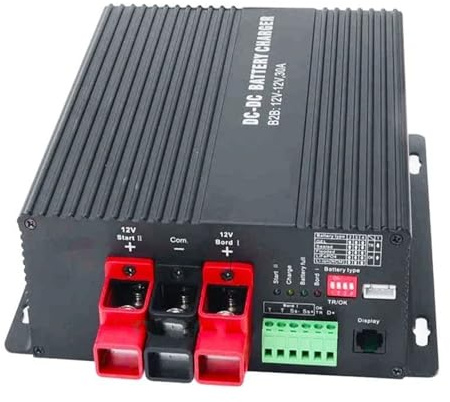 Inversor Potencia Cargador Inteligente Universal CC-CC Lifepo4 12V 90A Batería Litio Ácido Plomo 12 Voltios RV Camper Yate 4WD Convertidor(Main)