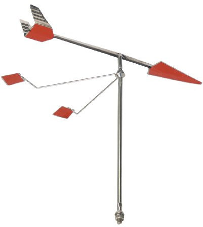 Yacht Steel Girouette, 400mm, 335mm, 8mm AISI 304