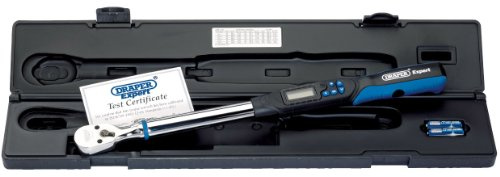 Draper Expert 77993 - Chiave dinamometrica elettronica di precisione con attacco quadrato da 12,7 mm, 40-200 N m