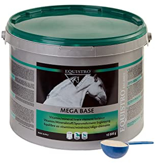 EQUISTRO® Mega Base - Complément Alimentaire pour Chevaux - Aliment minéral de qualité supérieure pour Soutenir Les Besoins nutritifs - 10 kg
