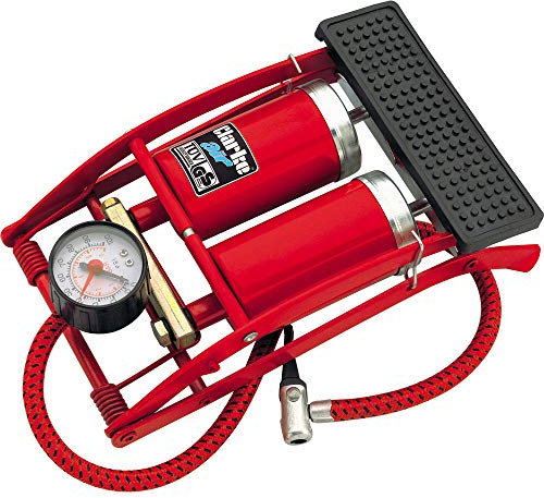 Clarke FP200 Double Barrel Tyre Inflator Foot Pump