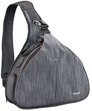 Mantona Triangel Sac pour Appareil Photo Noir
