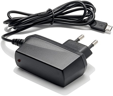 Slabo Ladegerät Micro USB Tablet Netzteil - 1000mAh - für MEDION LIFETAB S10333 / S10334 / S10345 / S10346 / S10352 / S10366 - SCHWARZ