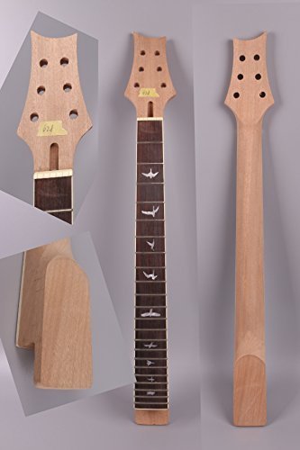 Yinfente Gitarrenhals, 22 Bünde, 62,8 cm, Palisander-Griffbrett, unlackiert, Ersatz für E-Gitarren