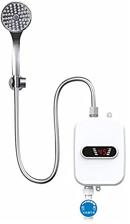 Scaldacqua elettrico istantaneo 3500 W Electric Tankless Mini scaldabagno istantaneo rubinetto cucina lavaggio rubinetto riscaldamento spina UE 220 V