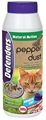 Cats Dogs Digging Fouling Repellent Pepper Dust 300g Defenders Deters Wildlife