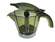 RYELDOM - Caraffa di Ricambio per Caffettiera Elettrica Alicia De'Longhi – Capacità 2/4/6 Tazze – Materiale Resistente e Impugnatura Ergonomica (4 Tazze)