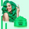 HAIOLORPRO Tinte temporal para el cabello verde, lavable, cera para hombres y mujeres, máscara de pelo para fiestas o cosplay, productos para teñir el cabello sin desorden (verde)