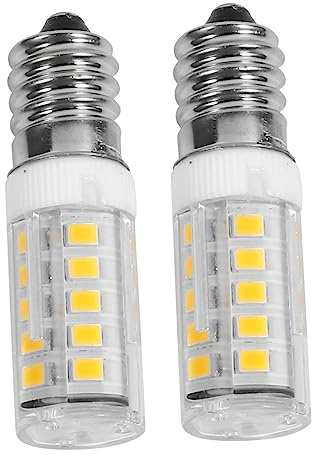 Uonlytech LED E14 4w Bulb Set for Kitchen Cooker Hood, 280 Lumens Replacement Light Bulbs, 2pcs Non-dimmable LED Night Lamp
