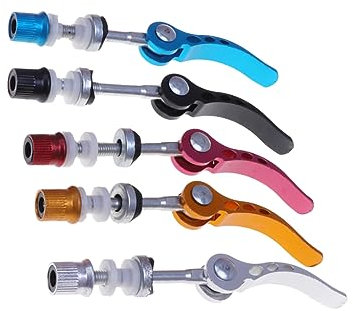 BESPORTBLE 5pcs Bolts Cycling Skewer Front Bike Seat Child Solar Cable Spanners Ninja Wheel Quick Release Bolt Lever Wheel Hub Bolt Skewers Quick Release Lever Bulk