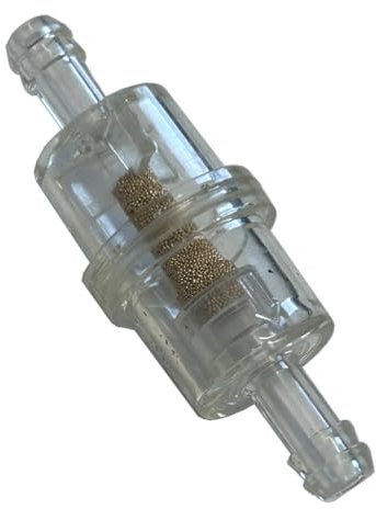 Universal Inline Motorcycle Copper Core Fuel Filter 6mm. Motorbike Quad