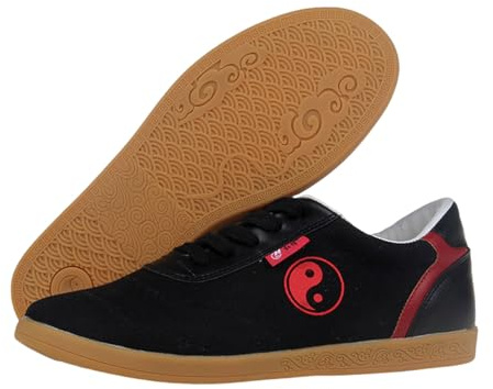 ForceRoute Tai Chi Scarpe,Kung Fu Scarpe,Scarpe Arti Marziali,Unisex,Scarpe Taekwondo,Scarpe da Karate,Uomo e Donna,Traspirante,Tela,Morbido,Leggere,per Meditazione e Qigong,Cinese Wushu Yoga