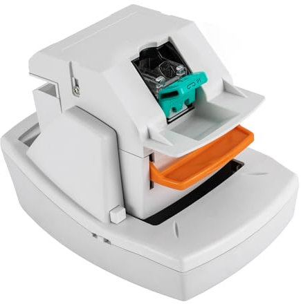 czyuRachel Elektrischer Hefter, 21w 70 Blatt 3 Gang Automatischer Hefte Flachklammerhefter Elektrisches Heftgerät Flat-Clinch Bindungstechnologie