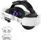 TRANSNOVO 10000mAh Battery Head Strap for Meta Quest 3S/Quest 3 Accessories, Elite Strap with One-Button Retractable Adjustment and Digital Display, Enhanced Comfort & Extends Playtime by 2-3.5 Hours