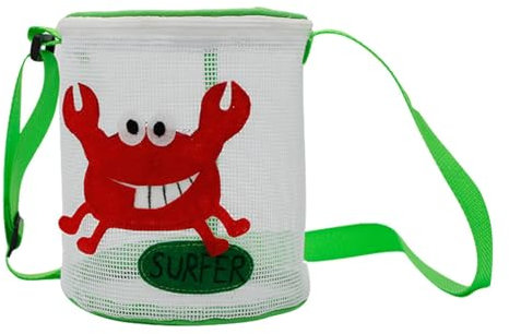 Kinder Strand Sandspielzeug Organizer Tasche - Strandspielzeug Tasche Schultergurt | Niedliche Cartoon Thema Kinder Strandtasche | Kinder Strand Sandspielzeug Tasche | Kinder Strandtasche zum