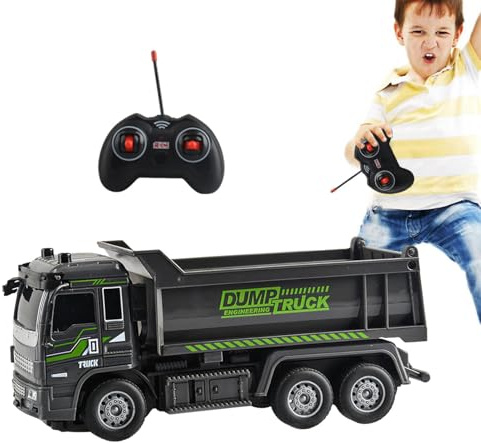 Masoog RC-Kran - Technisches Autospielzeug,Ferngesteuerter Bagger und Bulldozer, technisches Autospielzeug für Kinder und Erwachsene