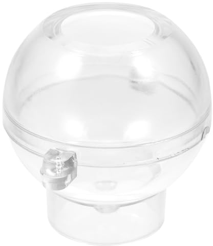 Ipetboom Moule à Bougie Sphérique en PC Résistant à Haute Température Facile à Nettoyer Bougies Décoratives pour Mariages et Saint-valentin