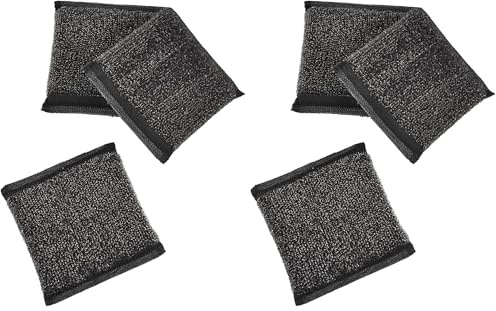 Homéa, Set de 3 Eponges Grattantes 10 x 8,5 cm (Lot de 2)