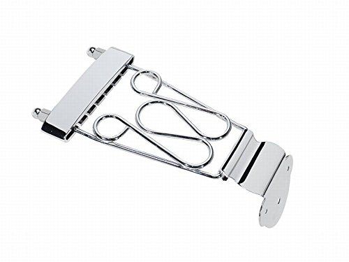 Saitenhalter für Semi-Akustikgitarre chrom