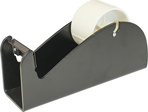 BJZ ESD-Tischabroller für Klebebandbreite 50 mm, und Kerndurchmesser von 76 mm schwere Ausführung, schwarz