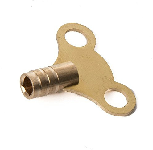 Heizkörper-Entlüftungsschlüssel aus Messing, 5 Keys