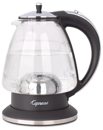 Capresso H2O Glass Rapid-Boil Kettle 240.03