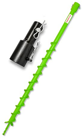 WERHE handjordborr 40 mm helstål, brottsäker, för Stihl BT 106 130