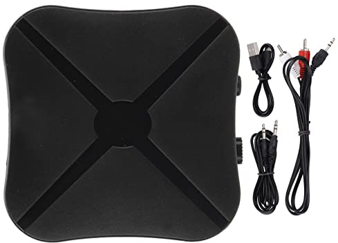 ciciglow BT 5.0 Sender Empfänger, 2 in 1 Tragbarer BT Audio Sender Empfänger Audio Musik Stereo Wireless Adapter für Computer Laptop MP3/CD Player