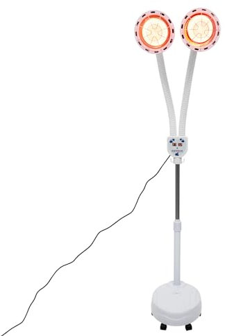 FUROMG 275W Infrarotlampe Strahler Wärmelampe Rotlicht Infrarot-Massagelampe Rotlichtlampe Rotlicht Schmerzlinderung Lampe