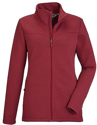 killtec Damen Jacke mit Stehkragen/Powerstretchjacke KOW 5 WMN FLX JCKT, dunkel himbeere, 40, 39680-000