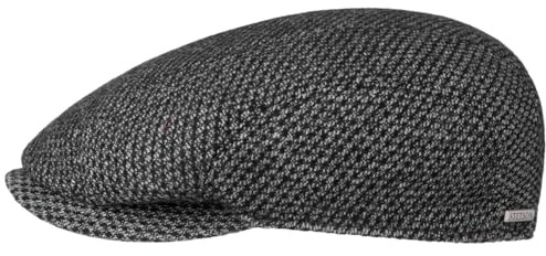 Stetson Milbridge Wool Ivy Flatcap Schirmmütze Klassische Schiebermütze Made in the EU Herren Herbst Winter Mehrfarbig Meliert