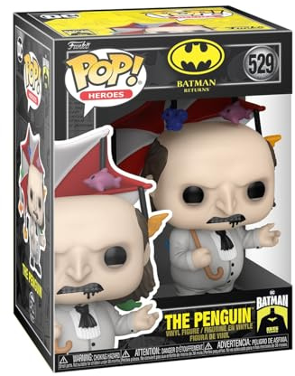 Funko POP! Movies: BM Returns - Pingvinen - Batman - Samlingsbar vinylfigur - Presentidé - Officiell Merchandise - Leksaker för barn och vuxna - Filmfans - Modellfigur för samlare och utställning
