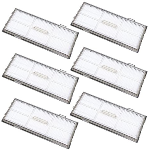 YSWOVUO 6 Stück HEPA-Filter Zubehör Ersatz Kompatibel mit Roborock S8/S8+/S8 Pro Ultra/S7/S7 MaxV/S7 MaxV Ultra/S7 Max Ultra/S7 Pro Ultra Roboter Staubsauger, Filter G20 Kehrroboter Ersatzteile