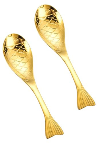 GAROZATION 4pcs Stainless Steel Dinner Spoons Mirror Polished Kitchen Utensils Versatile for Cooking and Serving for