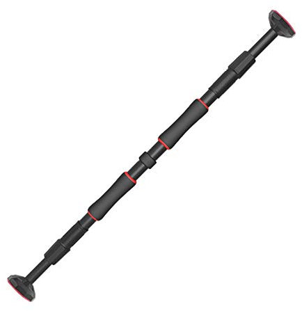 PUFAHAU Türrahmen-Reckstange, stabil, rutschfest, langlebig – mit Anti-Rutsch-Schnalle – verstellbar 66–150 cm(116-150cm)