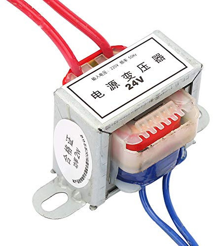 RIZGHWOY Trasformatore di Corrente Elettrica 2W 220 V Ingresso 50 V 50 Hz AC 12V / 24 Tensione Esterna per Convertitori di Alimentazione (24V)