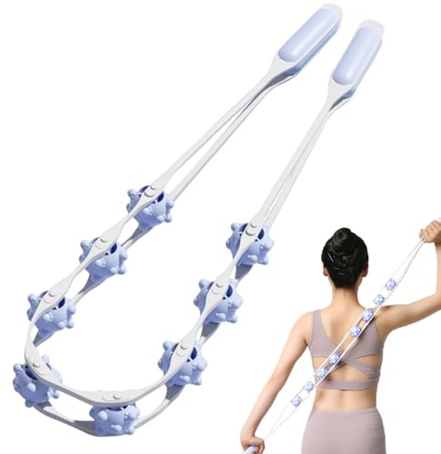 Strumento per Massaggio Anticellulite Massaggiatore Schiena | Accessorio Yoga per Modellare Muscoli e Corpo Ideale per Gambe, Fianchi e