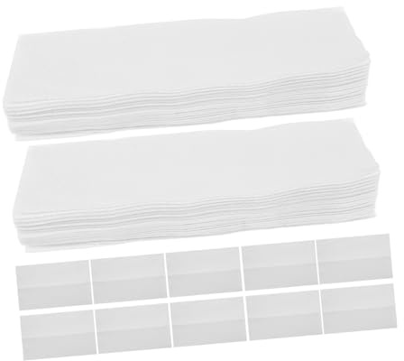 MOTHNUR Einweg Papierhandtücher 200 Blatt Weiß Weiche Saugfähige Falthandtücher Aus Dickem Papier Hygienisch Für Badezimmer Küchen Partys Und Gewerbliche Nutzung