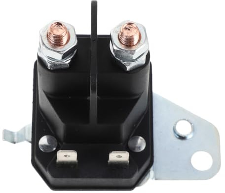 Alasum Elettrovalvola per Tosaerba 12v in Plastica Durevole Resistente alle Alte Temperature con Funzione di Riduzione dei Ritardi di Accensione per Trattori e Rasaerba