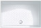 doporro Piatto Doccia 70x80 Rettangolare in Acrilico Bianco Lucido H 4 cm Ultraslim con Design Antiscivolo - Lucia02AR