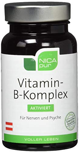 NICAPUR Vitamin B-Komplex aktiviert Kapseln 60 St Kapseln